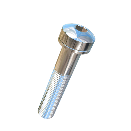 Titanium 3/8-24 X 1-7/8 UNF Fillister Head, Socket Drive,  Allied Titanium Cap Screw